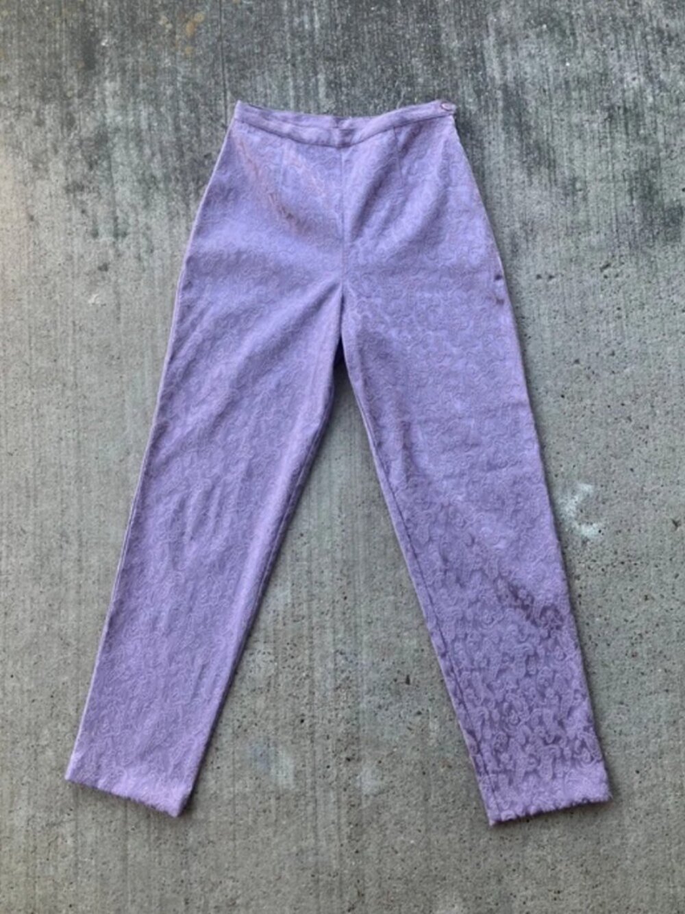 Vintage Compagnie Internationale Express Lilac Tapered Trousers